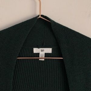 bp Sweaters - BP | Long Line Forest Green Cardigan bp Sweaters - BP | Long Line Forest Green Cardigan